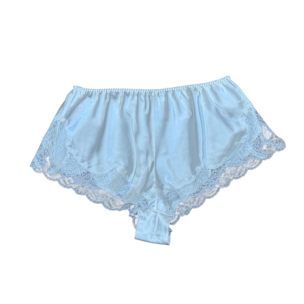 ViNTaGe Secrets in Lace Shiny Satin Tap Panties Sleep Shorts Size XL - Picture 4 of 6